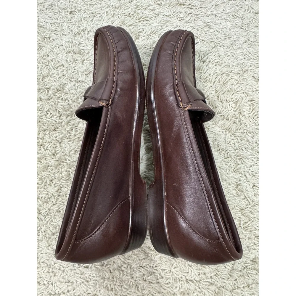 SAS Womens Jewel Tripad Comfort Brown Walking Slip On Ring Loafer Shoes Size‎ 8S